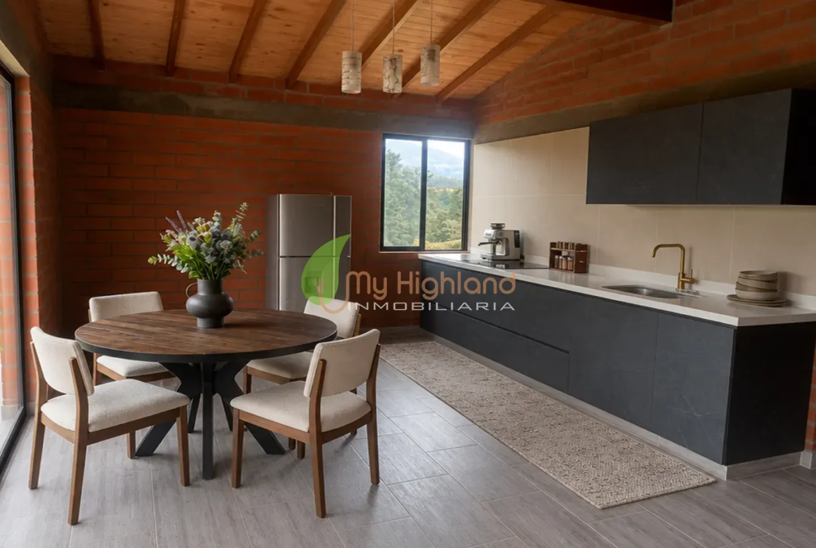 Casa Campestre A solo 250 mts de la autopista Med Bogota Guarne