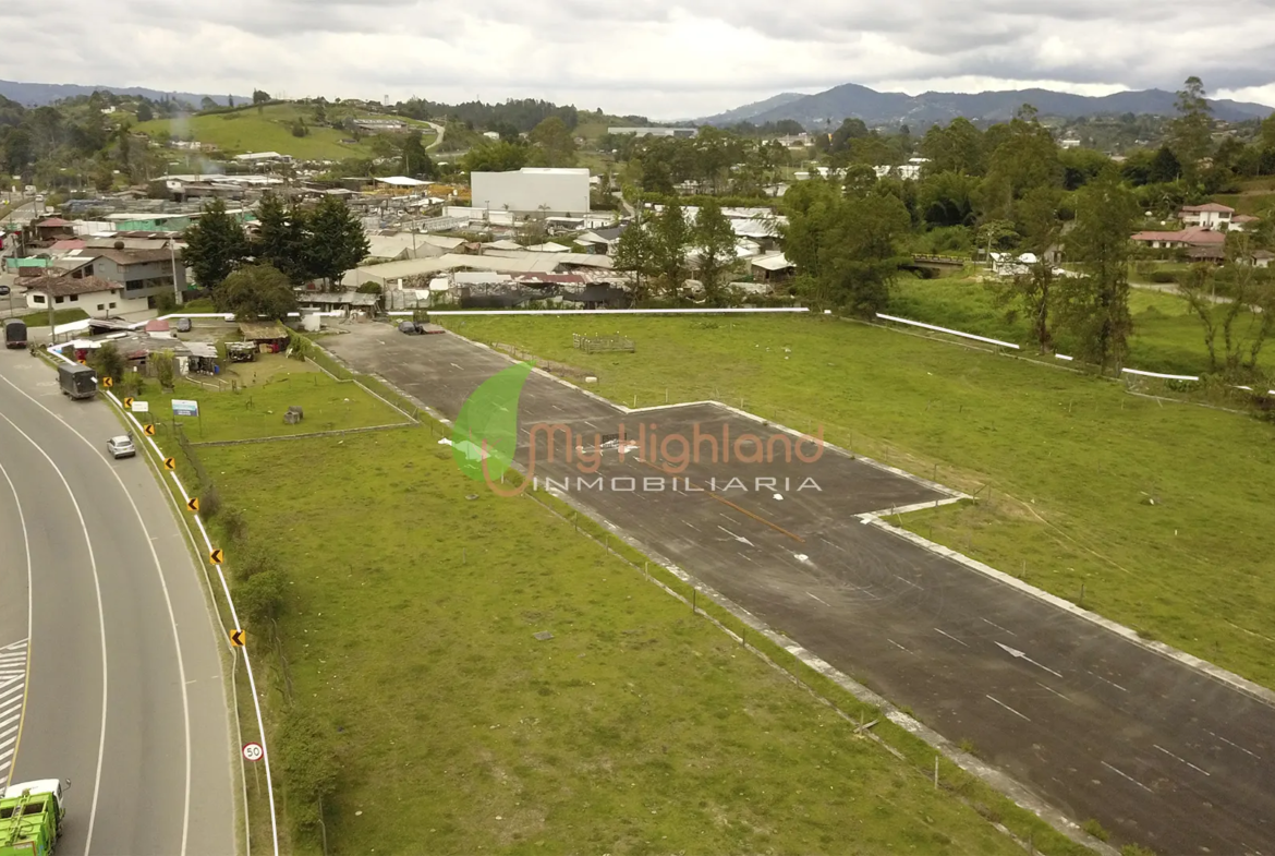 Lote Industrial 25.000 m² Autopista Medellín Bogotá (Rionegro)