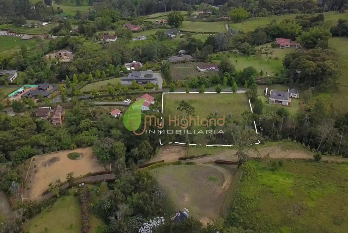 Lote En Parcelación de 2.536 m² Vía San Antonio- La Ceja