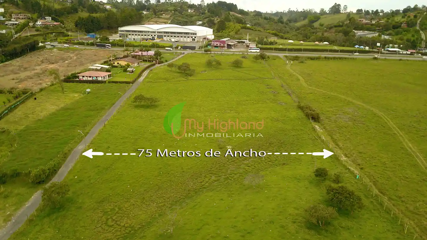 253- Lote industrial de 24.000 m² sobre Autopista Med-Bta-12 Lote Industrial de 24.000 m2 sobre la Autopista Medellín–Bogotá