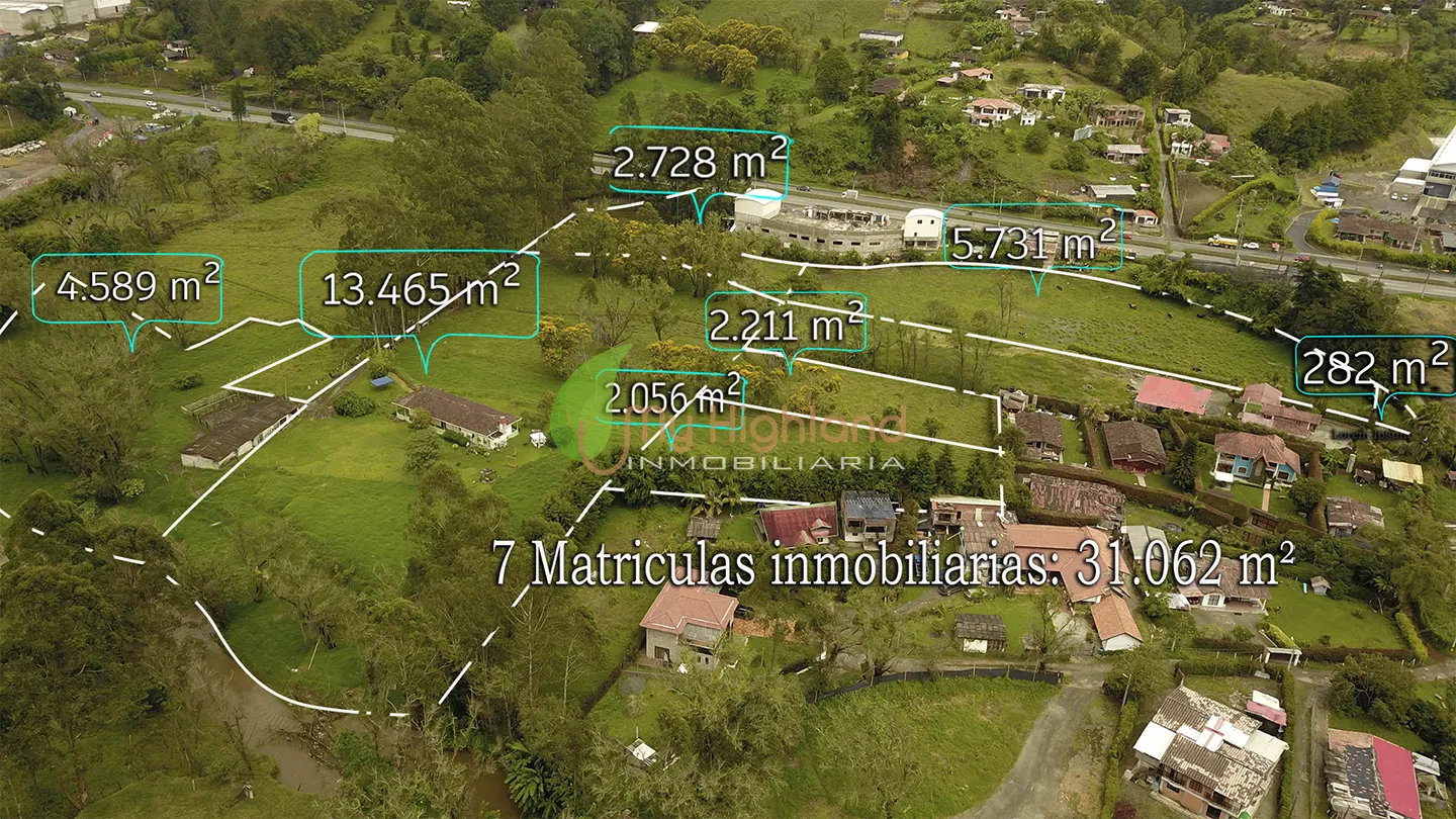 Lote industrial de 31.062 m2 sobre la Autopista Medellín–Bogotá